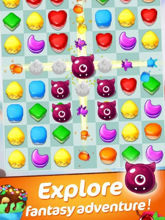 Изображение игры: Cookie Crush - Cookie Game