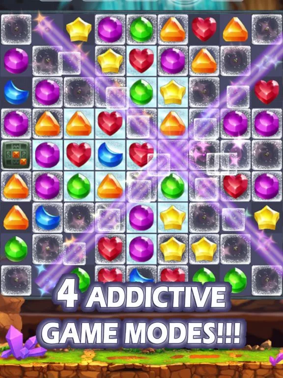 Изображение игры: Genies & Gem Matching Game