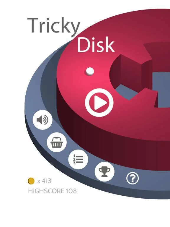 Изображение игры: Tricky Disk