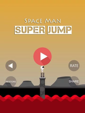 Изображение игры: Space Man Super Jump