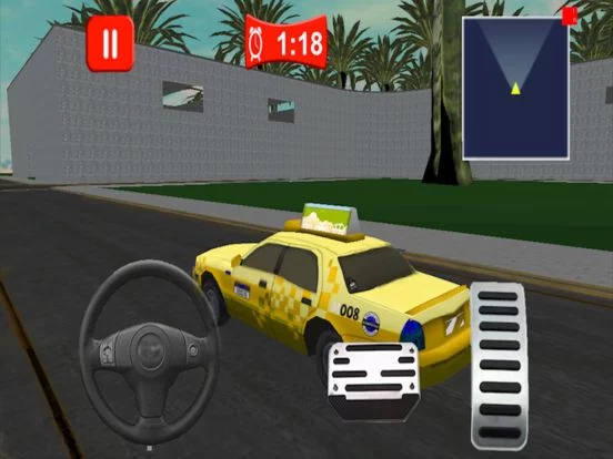 Изображение игры: Taxi Driving Sim 3D