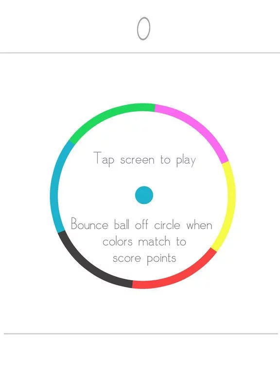 Изображение игры: Dot Bounce In Circle- Free Endless Color Game Mode