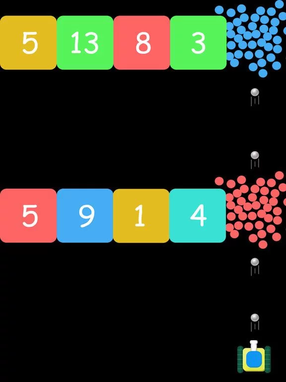 Изображение игры: 弹球打砖块-坦克弹球消方块