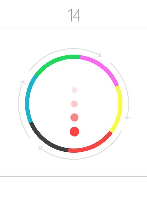 Изображение игры: Dot Bounce In Circle- Free Endless Color Game Mode