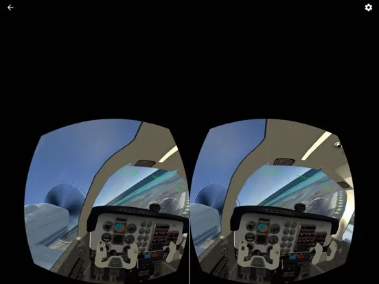 Изображение игры: VR Flight Simulator (Ideoservo Games)