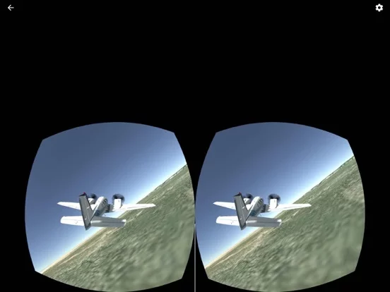 Изображение игры: VR Flight Simulator (Ideoservo Games)