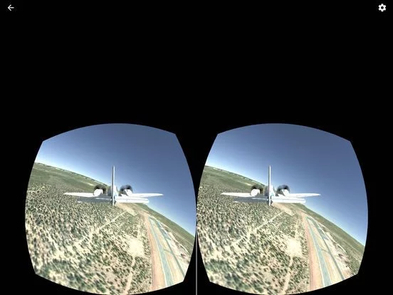 Изображение игры: VR Flight Simulator (Ideoservo Games)