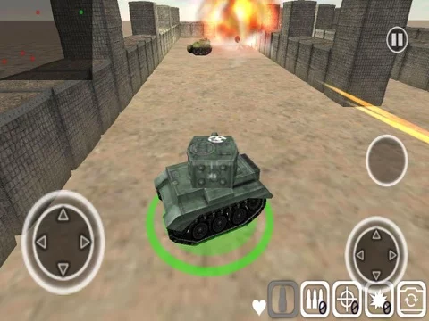 Изображение игры: Tank Battle Storm 3D
