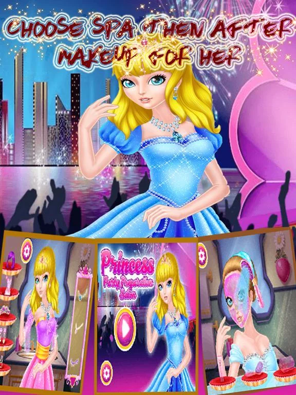 Изображение игры: Princess Beauty Makeup Salon - Girls Game