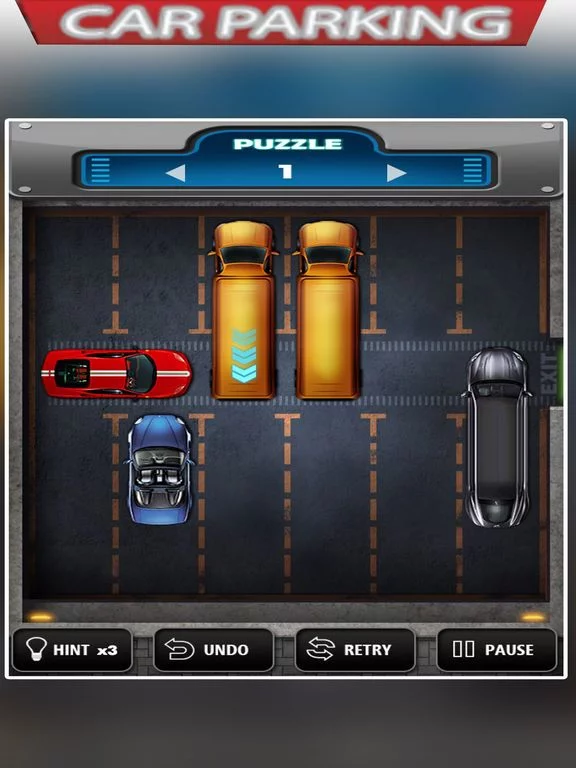 Изображение игры: Parking Car Puzzle