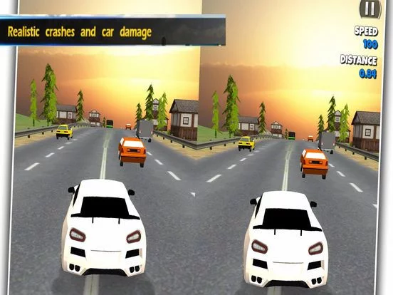 Изображение игры: VR Traffic Race