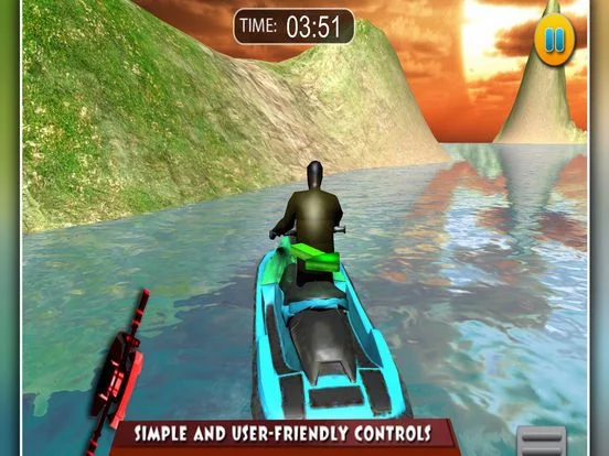 Изображение игры: Speed Boat Driving