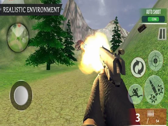 Изображение игры: Dinosaurs Hunters: Wild Shooti