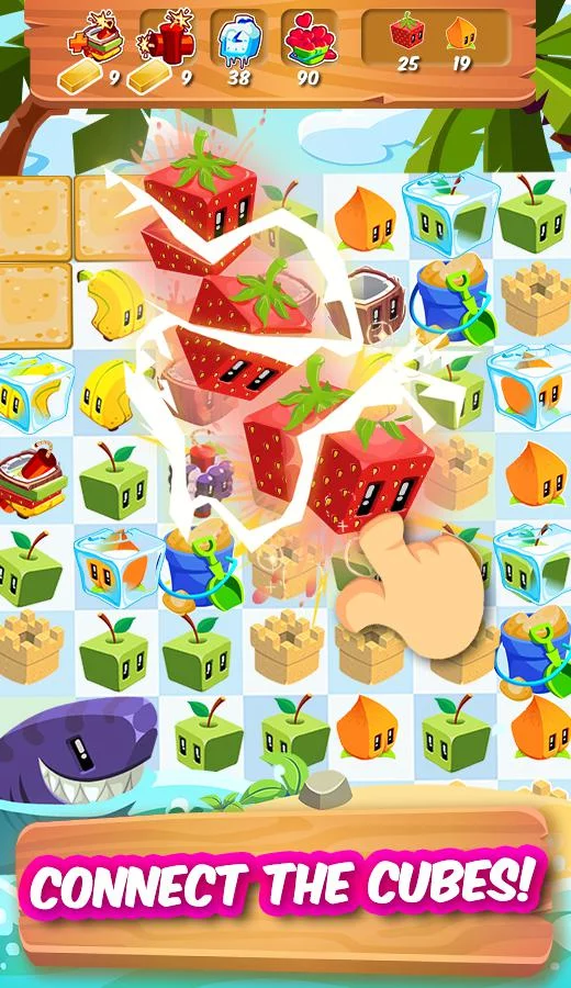 Изображение игры: Juice Cubes