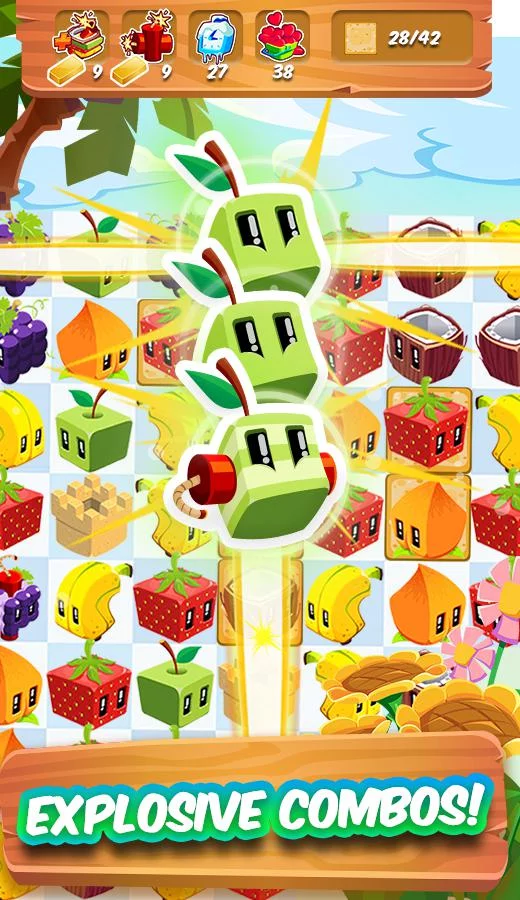 Изображение игры: Juice Cubes