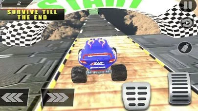 Изображение игры: Monster Truck Stunts Tracks