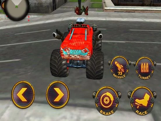 Изображение игры: Robot Battle Car: CITY WAR