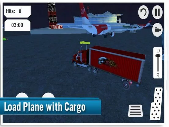 Изображение игры: Airplane Truck Driving