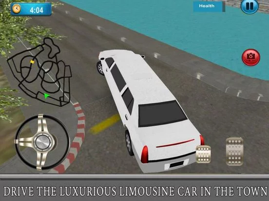 Изображение игры: Real Limo Driving Traffic