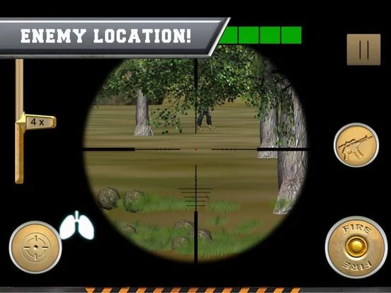 Изображение игры: Jungle Sniper Comando Mission