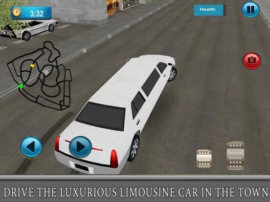 Изображение игры: Real Limo Driving Traffic