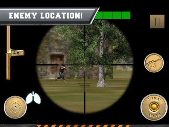 Изображение игры: Jungle Sniper Comando Mission