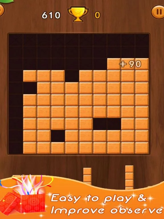 Изображение игры: Logic Fill Wooden Block