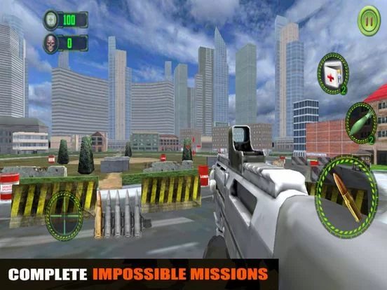Изображение игры: City Frontline War Commandos