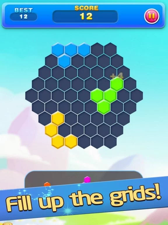 Изображение игры: Hex Block Plus Fun