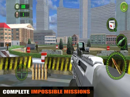 Изображение игры: City Frontline War Commandos