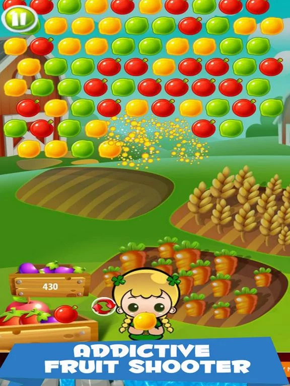 Изображение игры: Fram Fruit Bubble 2