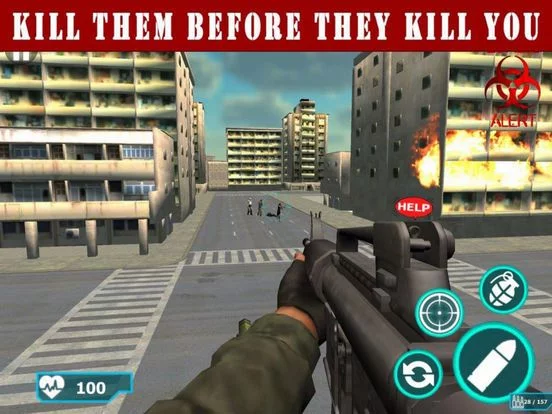 Изображение игры: Sniper Target Zombie Killer