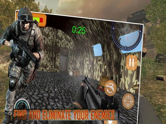 Изображение игры: SWAT Commando Adventure