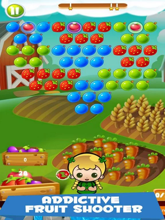 Изображение игры: Fram Fruit Bubble 2