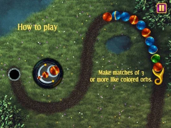 Изображение игры: Magic Marble Blast 2