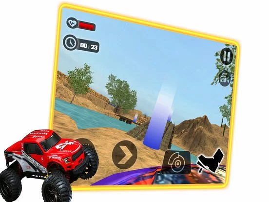 Изображение игры: 4x4 Offroad Monster Car 3D