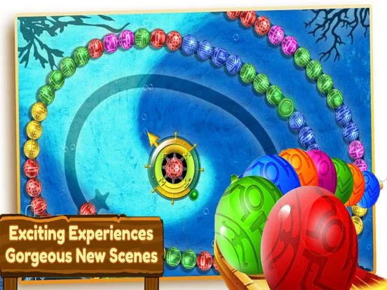Изображение игры: Ocean Marble Blast:Legend Shot