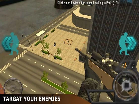 Изображение игры: Modern city Sniper: Mission SH