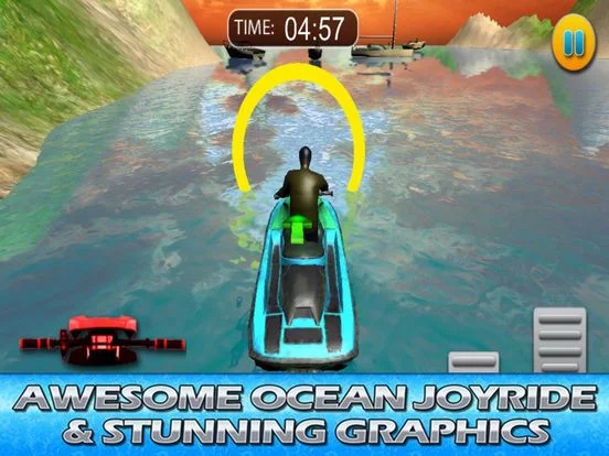 Изображение игры: Jet Water Stunts 3d