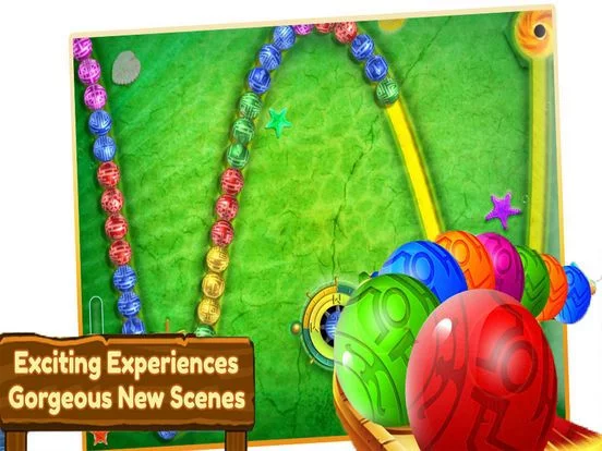 Изображение игры: Ocean Marble Blast:Legend Shot
