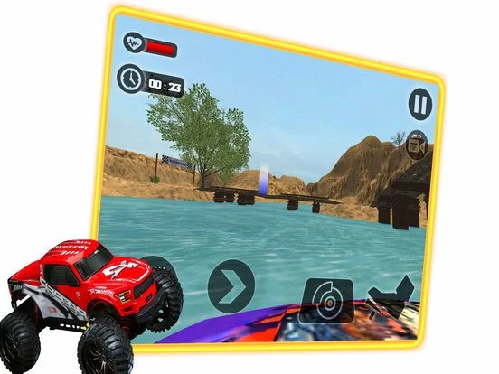 Изображение игры: 4x4 Offroad Monster Car 3D