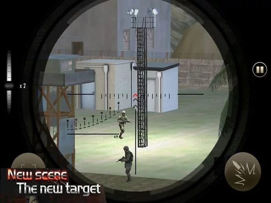 Изображение игры: Army Sniper Pro: Gun War Actio