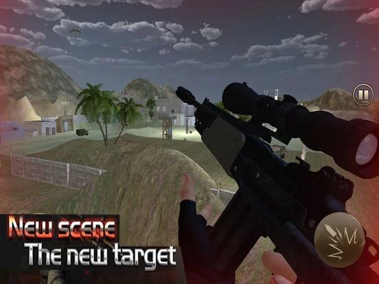 Изображение игры: Army Sniper Pro: Gun War Actio