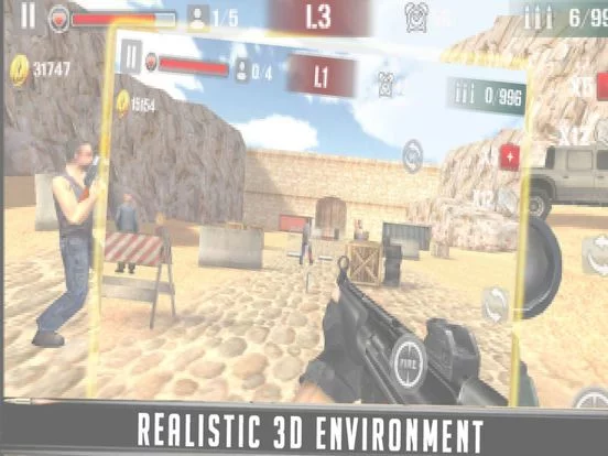 Изображение игры: Commando Shooter FPS