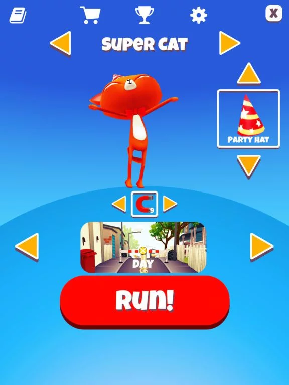 Изображение игры: Super Cat Runner: Fun Run game