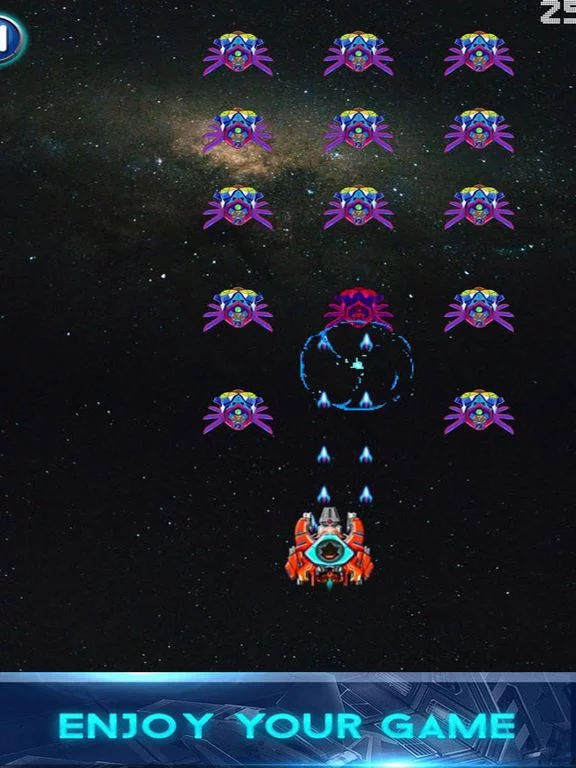 Изображение игры: Space wars: Alien Shooting