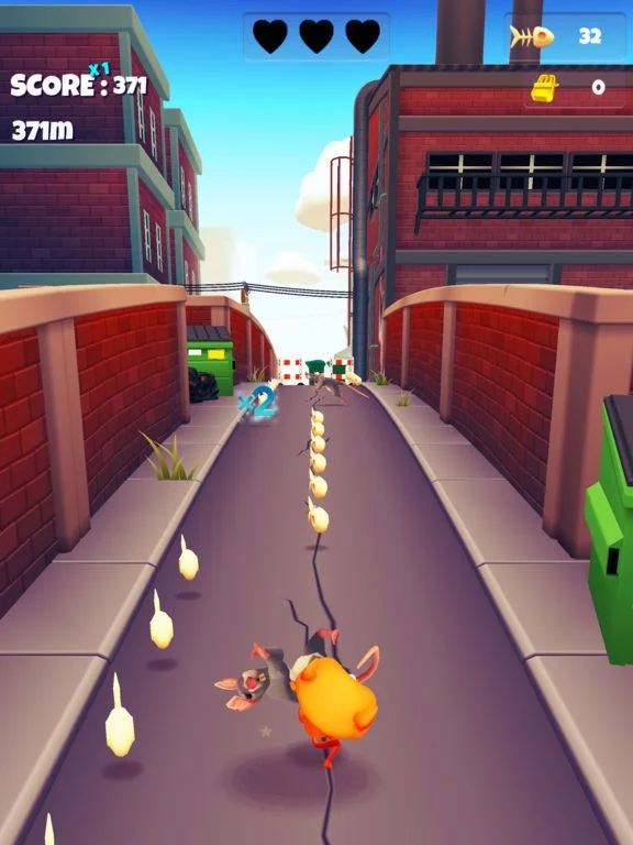 Изображение игры: Super Cat Runner: Fun Run game