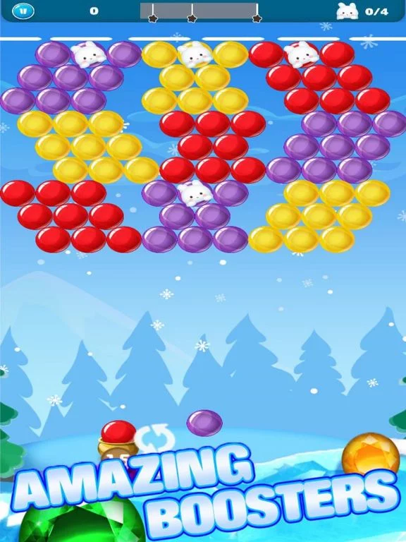 Изображение игры: Frozen Bubble - Snow Edition