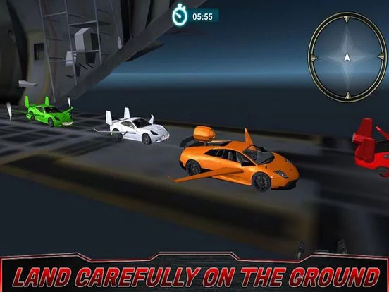 Изображение игры: Flying Car: Night City