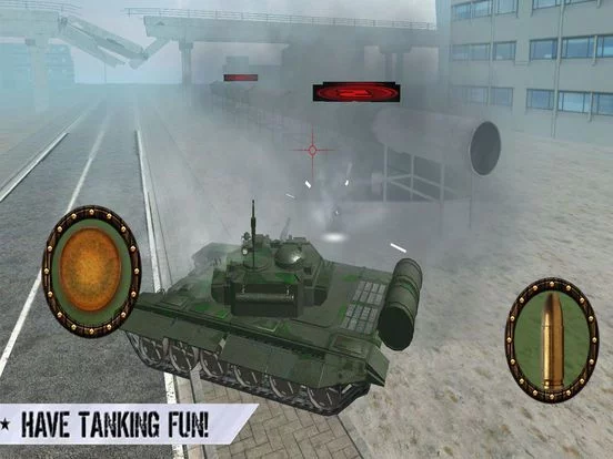 Изображение игры: Tank Battle Domination